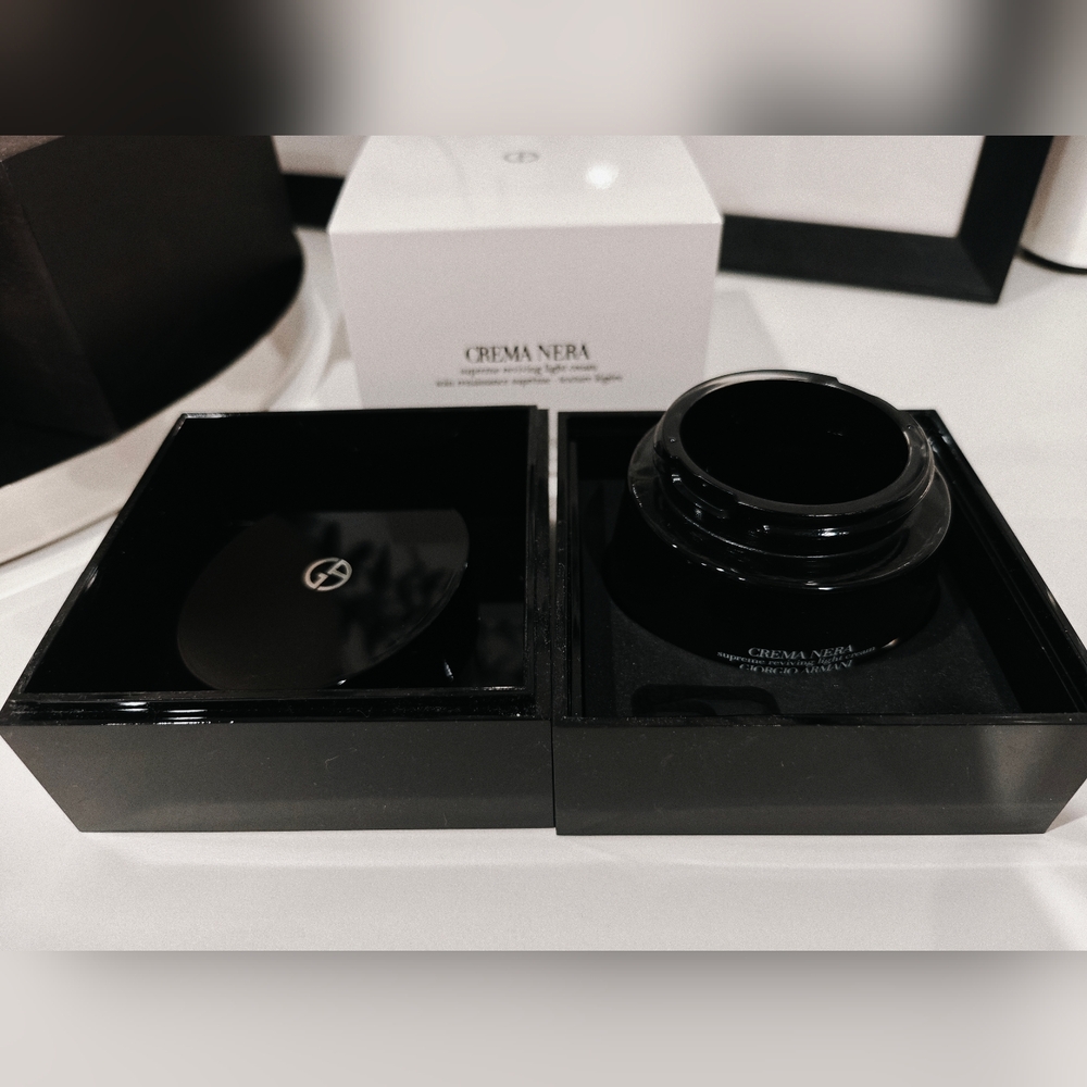 Giorgio Armani Crema Nera Supreme Cream EMPTY JAR
